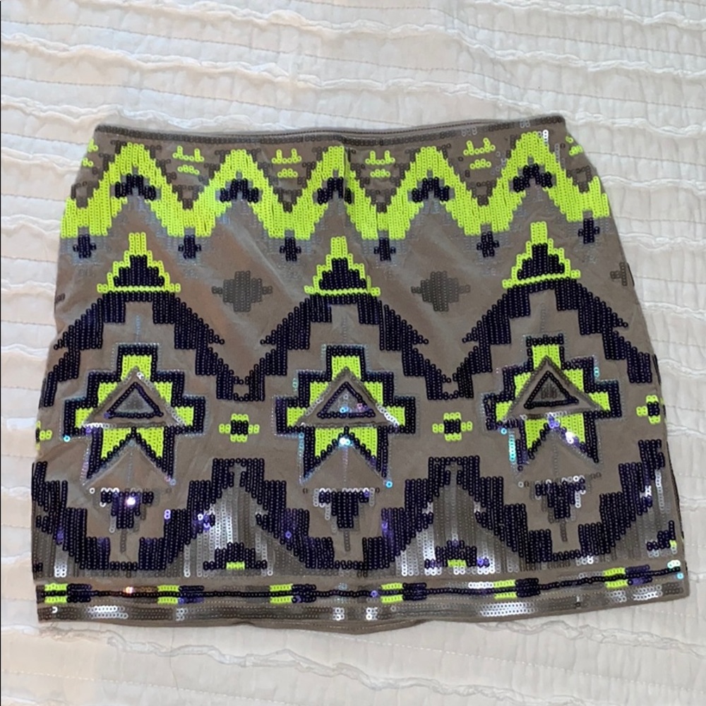 Sequin skirt